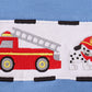 Blue fire fighter bubble
