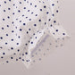 Navy nativity embroidery ruffle bloomer set