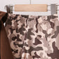 Camouflage duck embroidery ruffle pants set