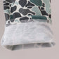 Camouflage fish embroidery ruffle pants set