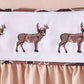 Camouflage deer embroidery ruffle pants set