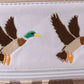 Camouflage duck embroidery canvas backpack