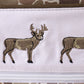 Camouflage deer embroidery canvas backpack