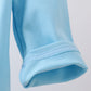 Blue nativity embroidery ruffle romper