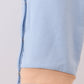 Blue turkey embroidery romper