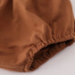 Brown plaid bloomer set