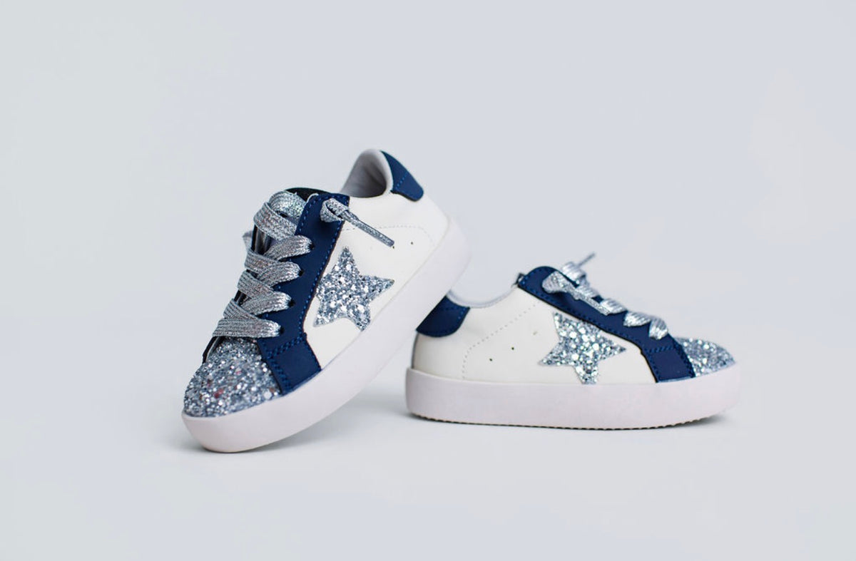 Navy & Silver