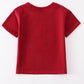 Maroon blank basic t-shirt Adult Kids and baby bubble