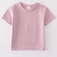 Purple blank basic t-shirt Adult Kids and baby bubble