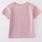 Purple blank basic t-shirt Adult Kids and baby bubble