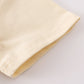 Beige blank basic t-shirt Adult Kids and baby bubble