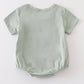 Sage blank basic t-shirt Adult Kids and baby bubble