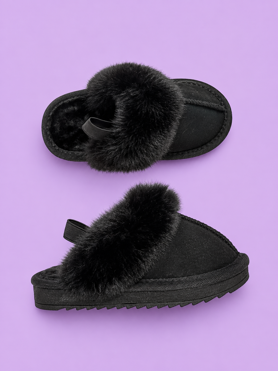 Black Hard Bottom Slipper (Copy)
