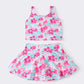 Blossom breeze print girl 2pc swimsuit