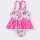 Blossom breeze print girl one-piece swimsuit