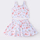 Petal whisper print girl 2pc swimsuit