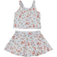 Petal whisper print girl 2pc swimsuit
