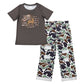 Camouflage hunting denim set