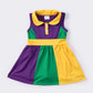 Mardi gras tennis girl dress