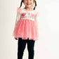 Pink "soopky" ruffle girl set