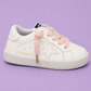 White with Pink Stitching PO