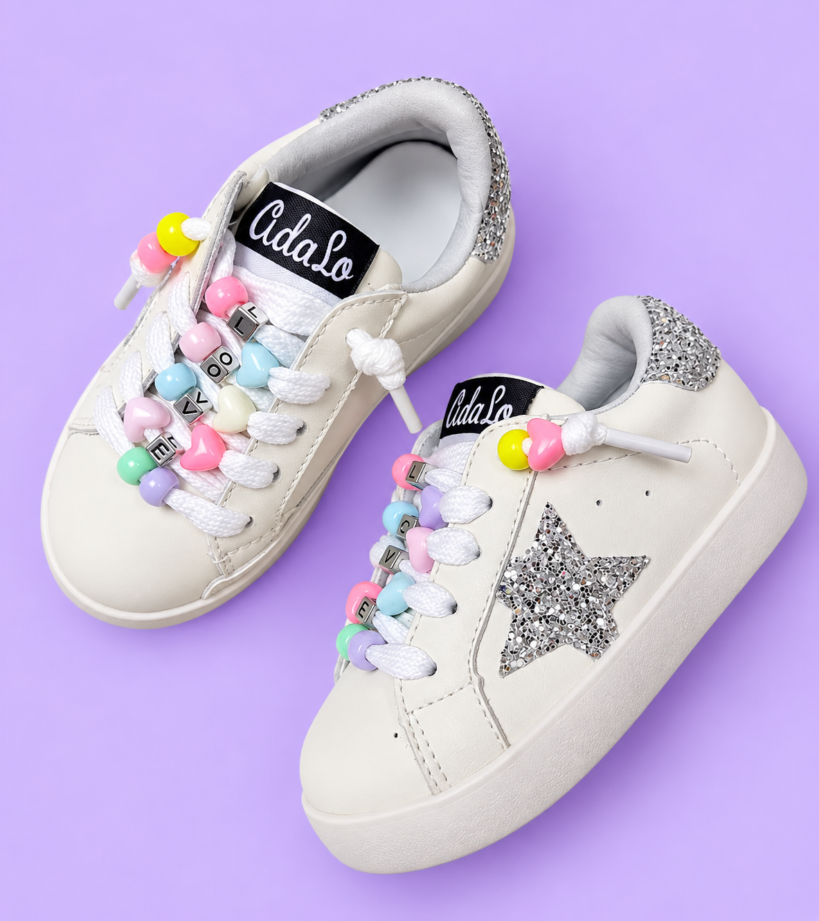 Beaded Silver Sparkle PO