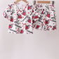 Alabama scalloped shorts set