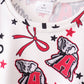 Alabama scalloped shorts set