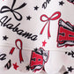 Alabama scalloped shorts set