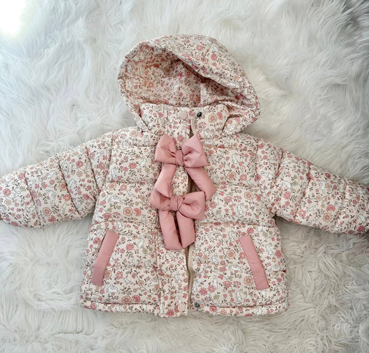 Floral Puffer Jacket PRE ORDER