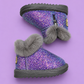 Purple / Grey Sparkle Boot
