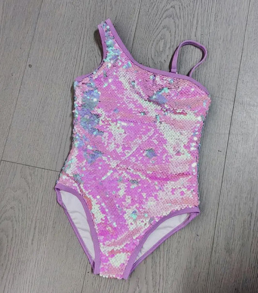 Summer Vibe color changing sequin swim