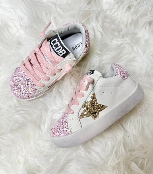 Pink and gold