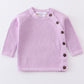 Lilac buttons sweater-baby