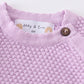 Lilac buttons sweater-baby