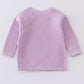 Lilac buttons sweater-baby