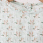 Premium duck print muslin bubble