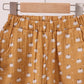 Premium pumpkin print muslin pants set