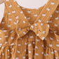 Premium pumpkin print muslin pants set