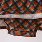 Premium brown plaid muslin bubble