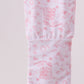 Premium pink boots bamboo romper