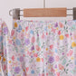 Premium butterfly garden bamboo pants set