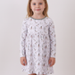 Premium green mallard print bamboo dress
