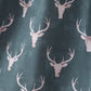 Premium forest reindeer print bamboo dress