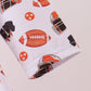 Premium orange tennessee print bamboo dress