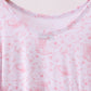 Premium pink boots bamboo dress