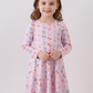 Premium whimsical bows bamboo dress