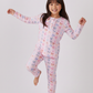 Premium whimsical bows bamboo pants set