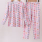 Premium whimsical bows bamboo pants set