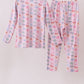 Premium whimsical bows bamboo pants set